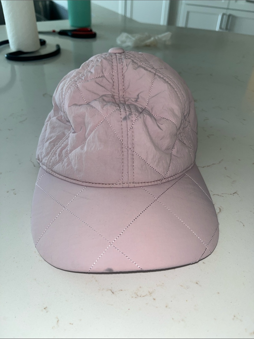 all in motion Quilted Light Pink Baseball Cap